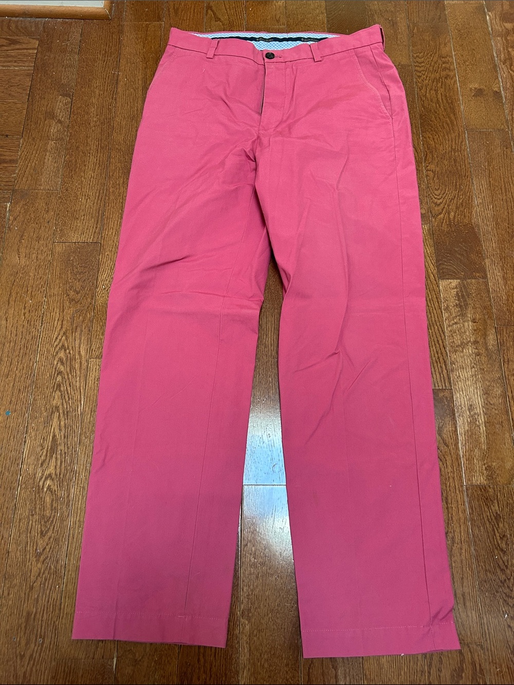 Brooks Brother’s Clark salmon men’s pants 33x32
